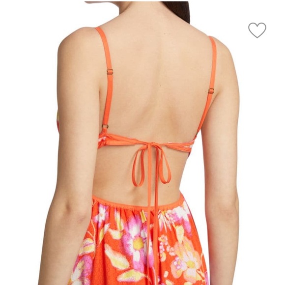 NWT FREE PEOPLE WISTERIA FLORAL MAXI DRESS - Picture 5 of 8